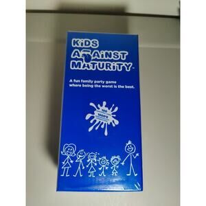 Kids Against Maturity Card Game - Extra Cards Edition NEW SEALED